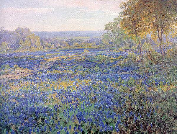 Onderdonk, Julian Fields of Bluebonnets